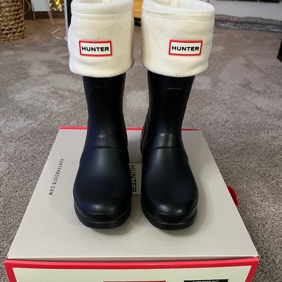 Black Short Hunter Boots - Picture 3 of 8